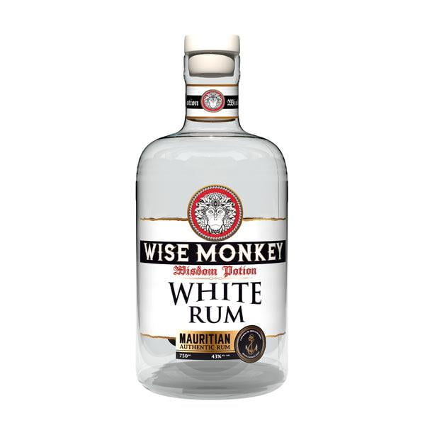 Wise monkey-White-Rum