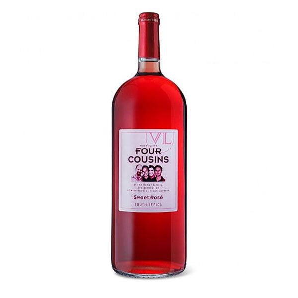 Four cousins natural sweet rosé - 1.5L