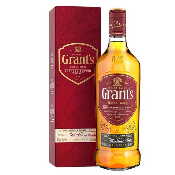 TRIPLE Spirits 1L WOOD GRANTS WHISKY ministry The -